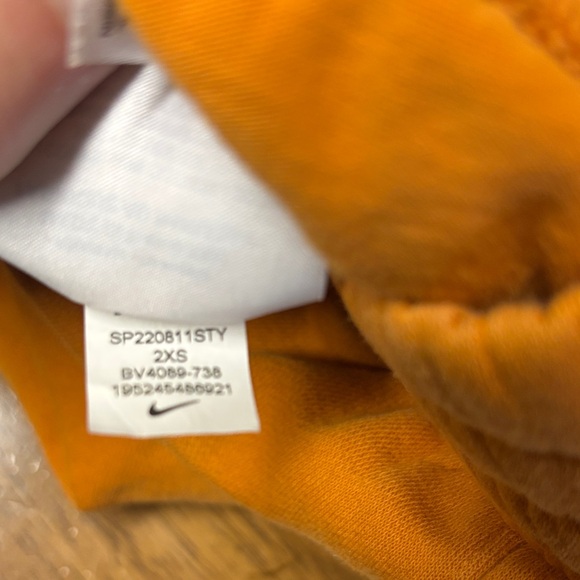 Nike -  women’s Orange Joggers - size xxs - Picture 6 of 7